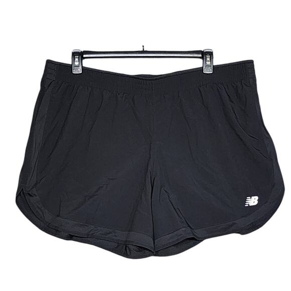 New Balance Pants - New Balance Accel 5 Inch Shorts Athletic Fit Black 2XL Style WS81294